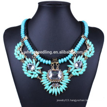 Big stone china wholesale boho bead choker necklace